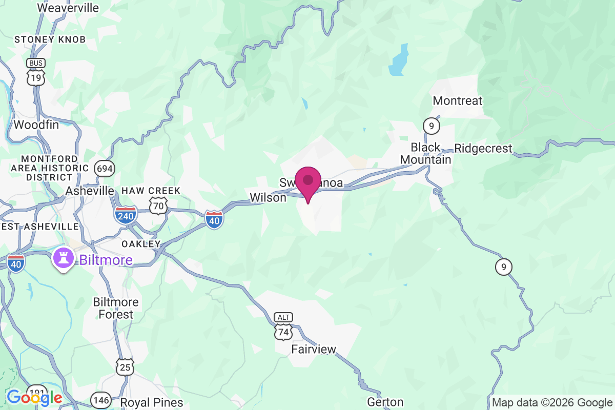 Swannanoa map