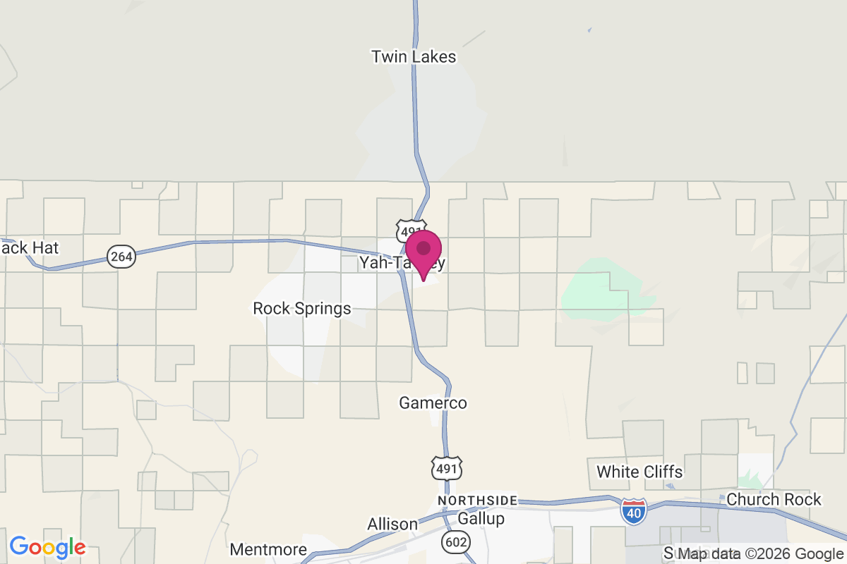 Yah-ta-hey map