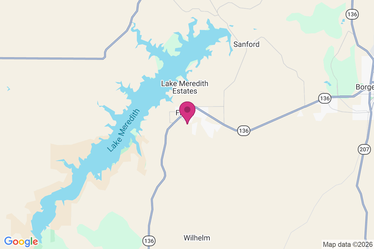 Fritch map