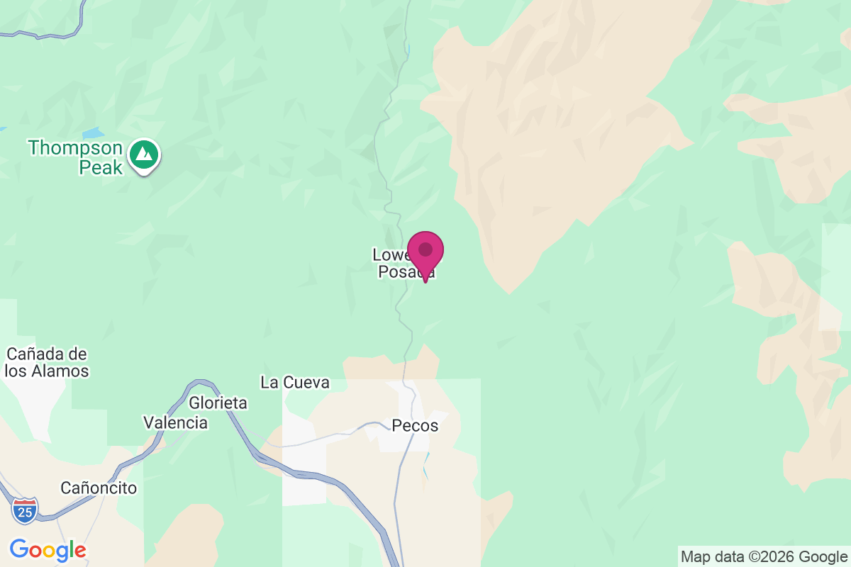 Lower La Posada map