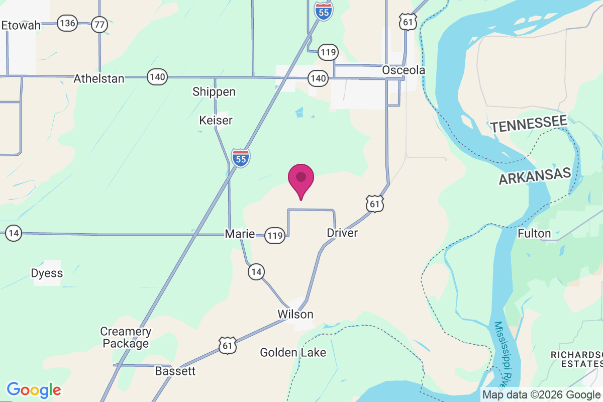 Carson Lake map