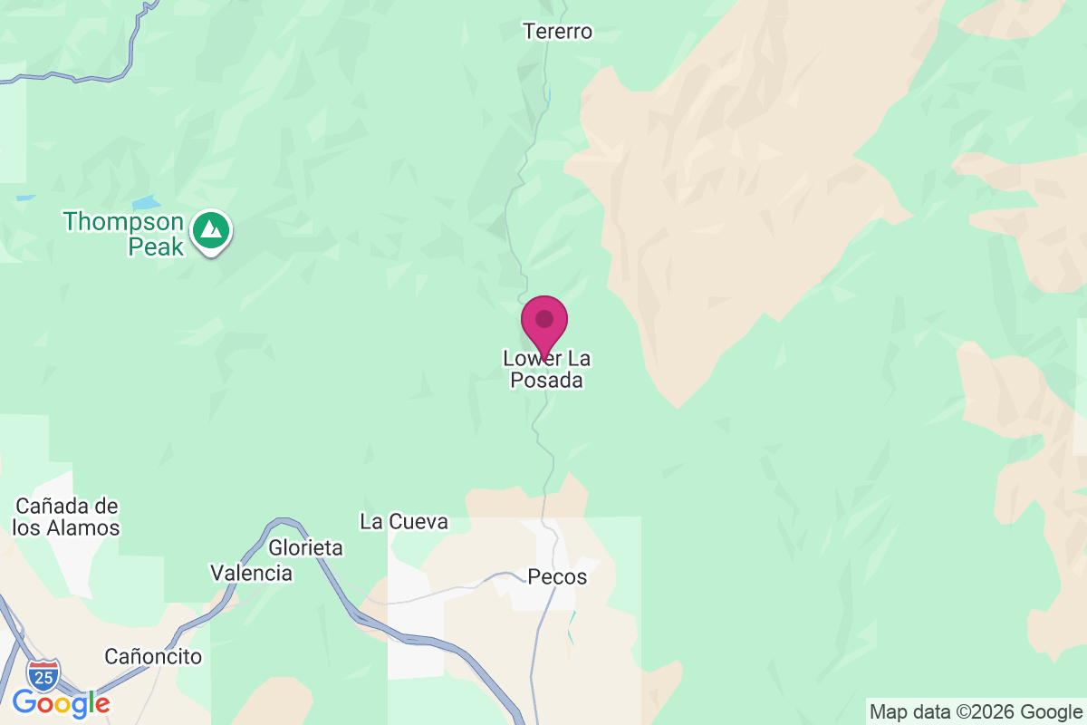 Upper La Posada map