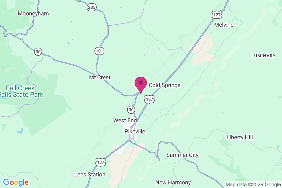 Emery Mill map
