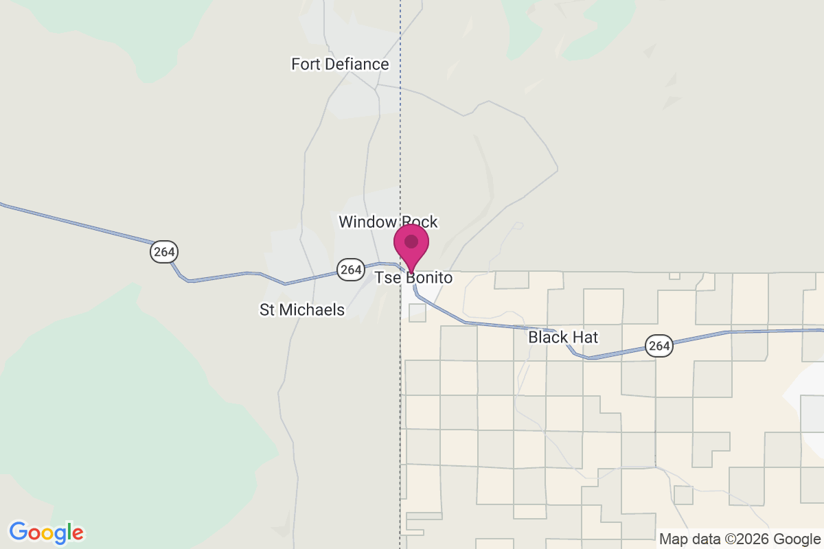 Window Rock map