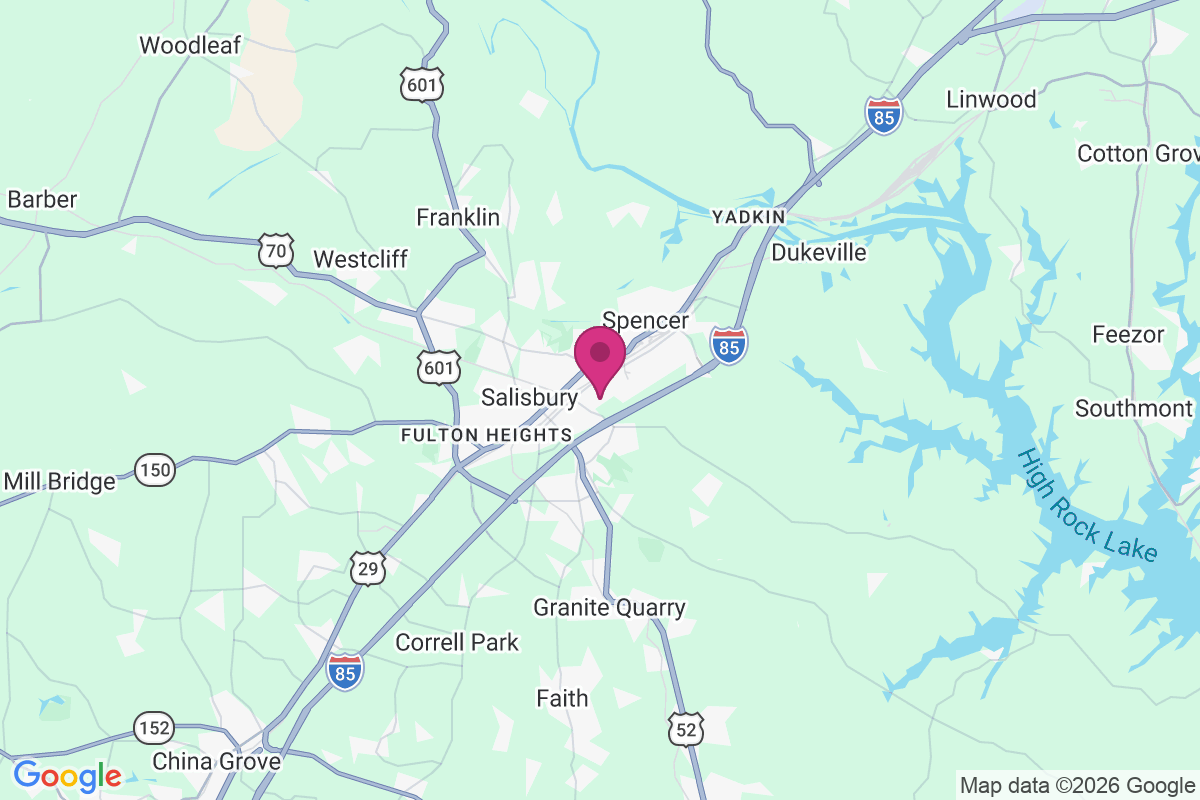 Yadkin Junction map