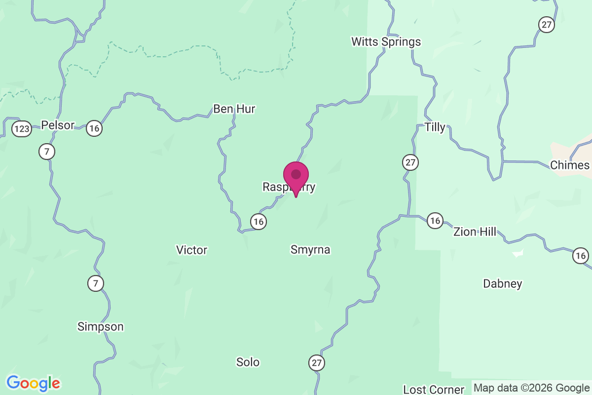 Raspberry map