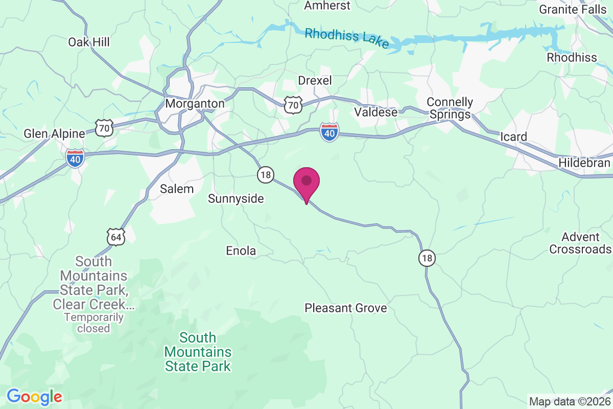 Petche Gap map
