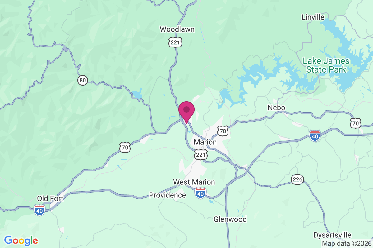 Garden Creek map