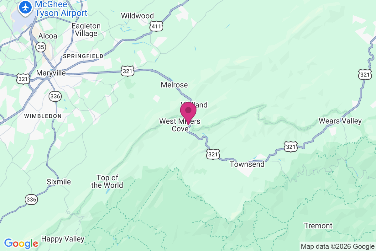 West Millers Cove map
