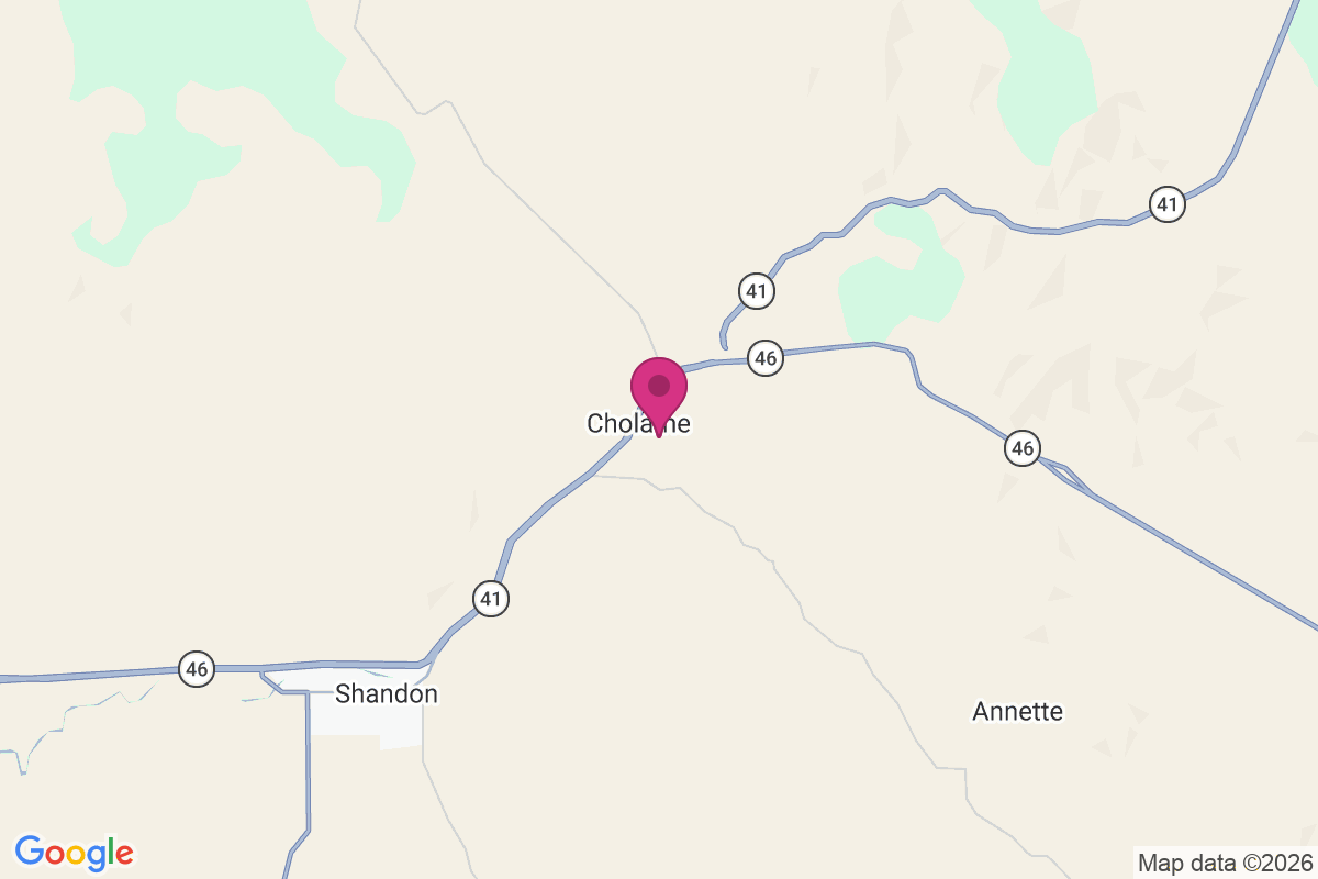 Cholame map