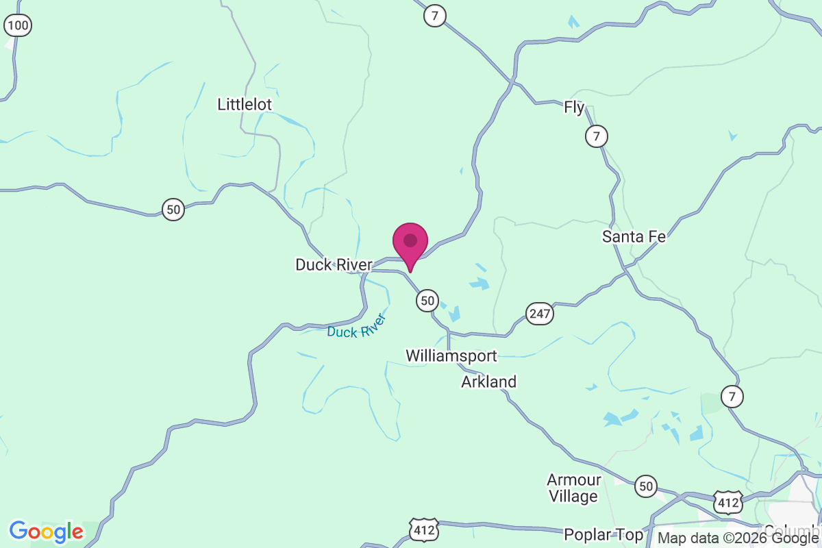 Chartersville map