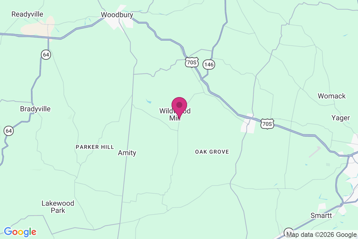 Wildwood Mill map