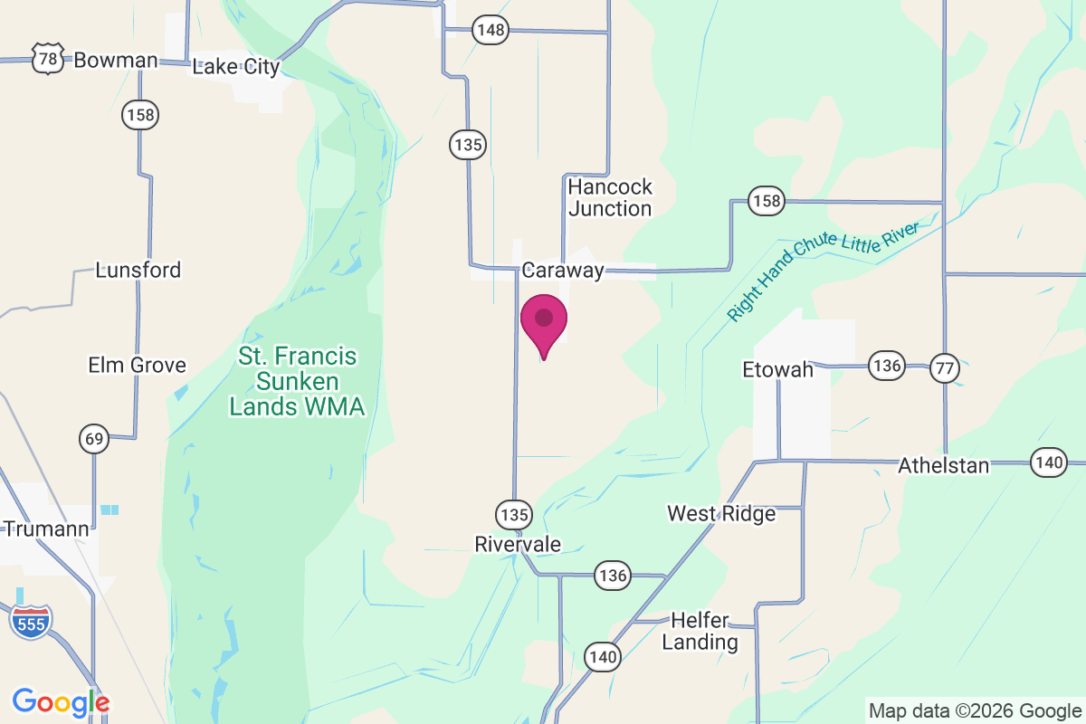 Lepanto Junction map