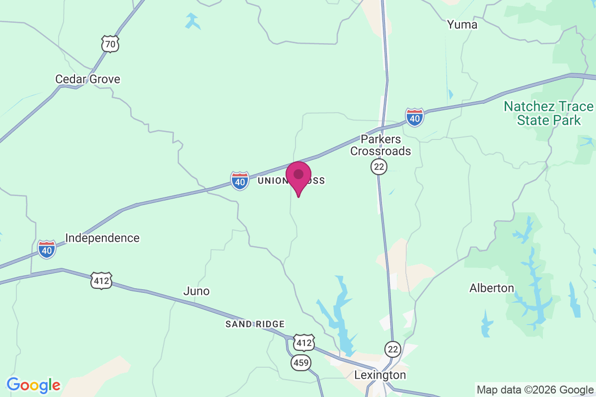 Union Cross map