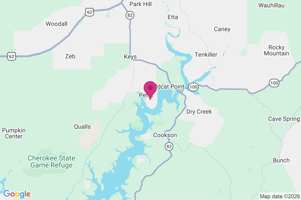 Pettit Bay map