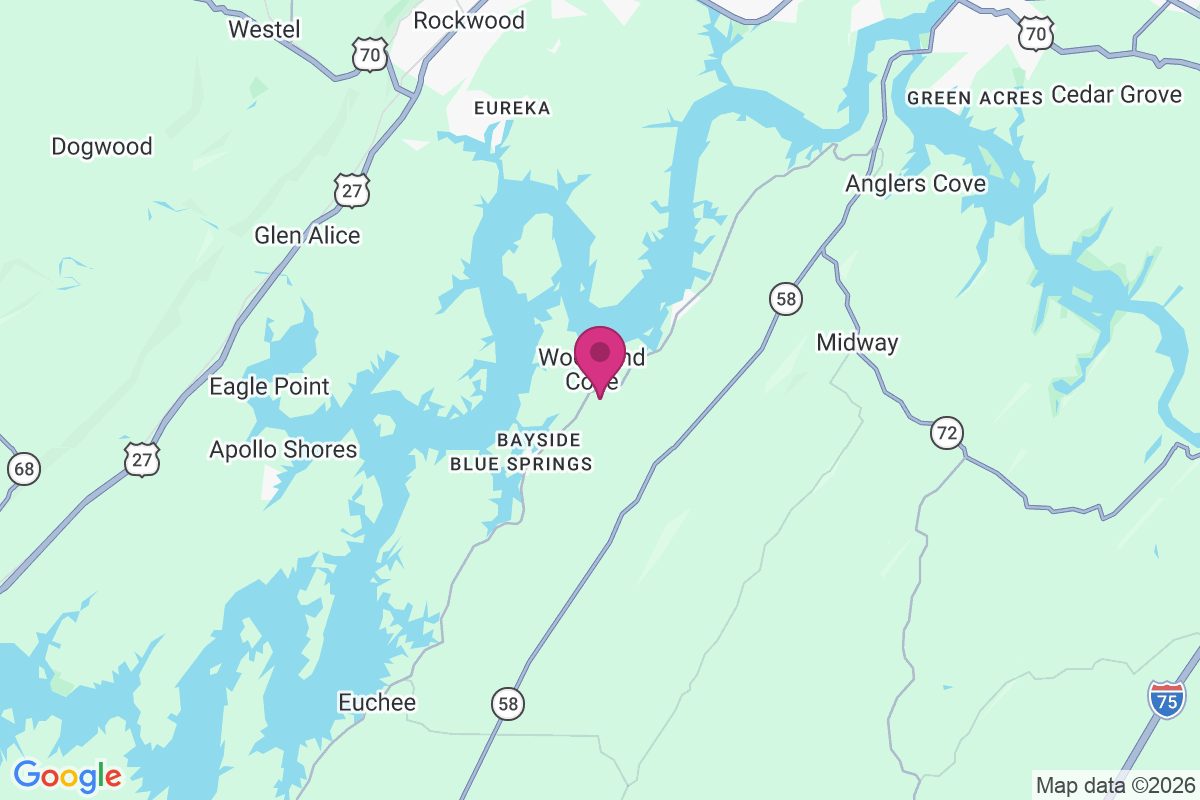 Woodland Cove map