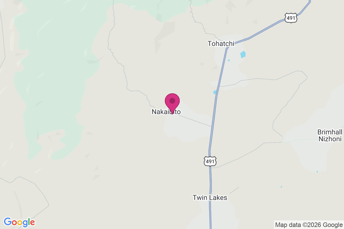 Nakaibito map