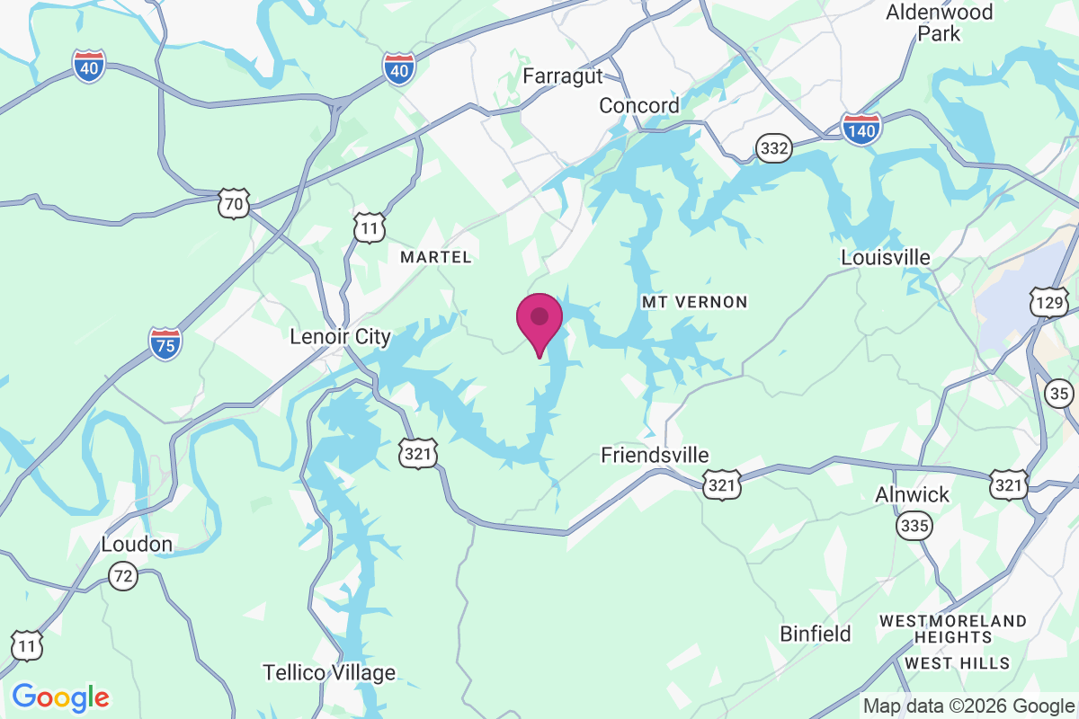 Coulter Shoals map