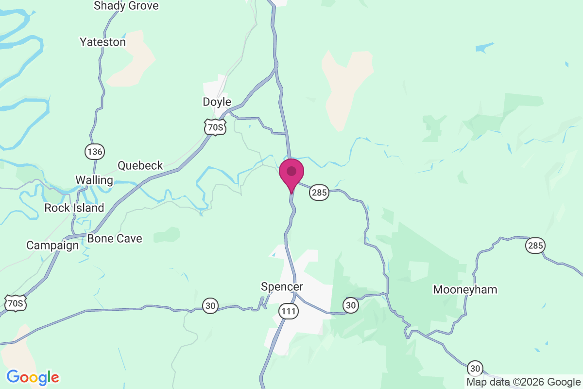 Cummingsville map