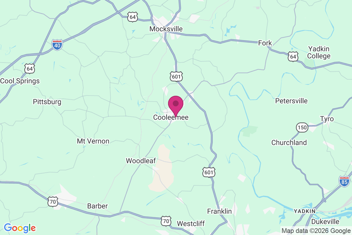 Cooleemee map