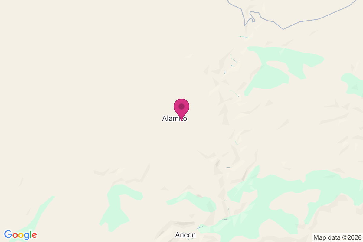 Alamito map