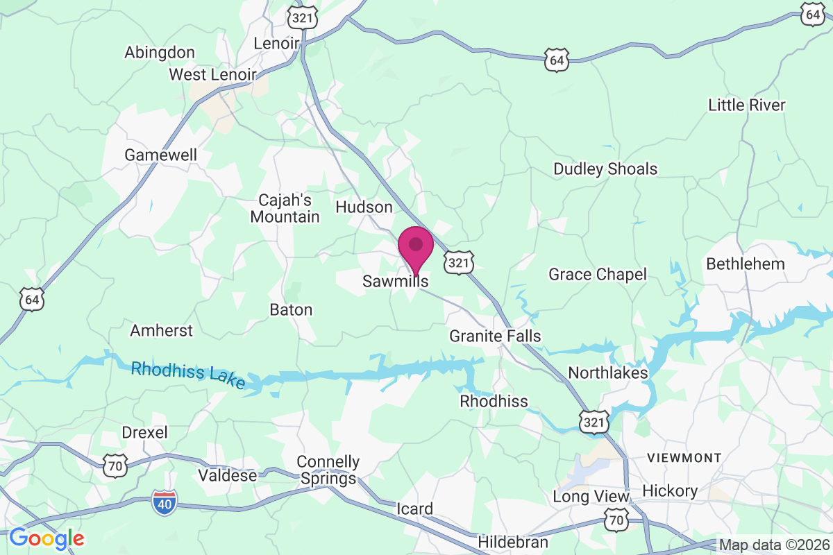 Sawmills map