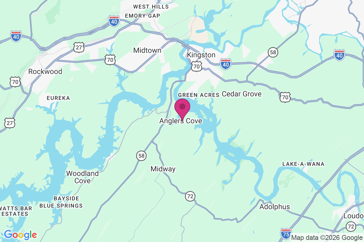 Anglers Cove map
