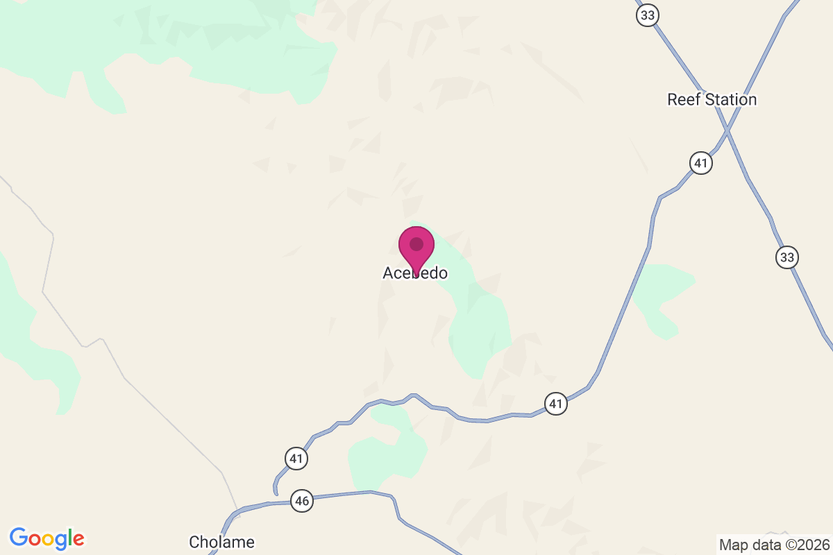 Acebedo map