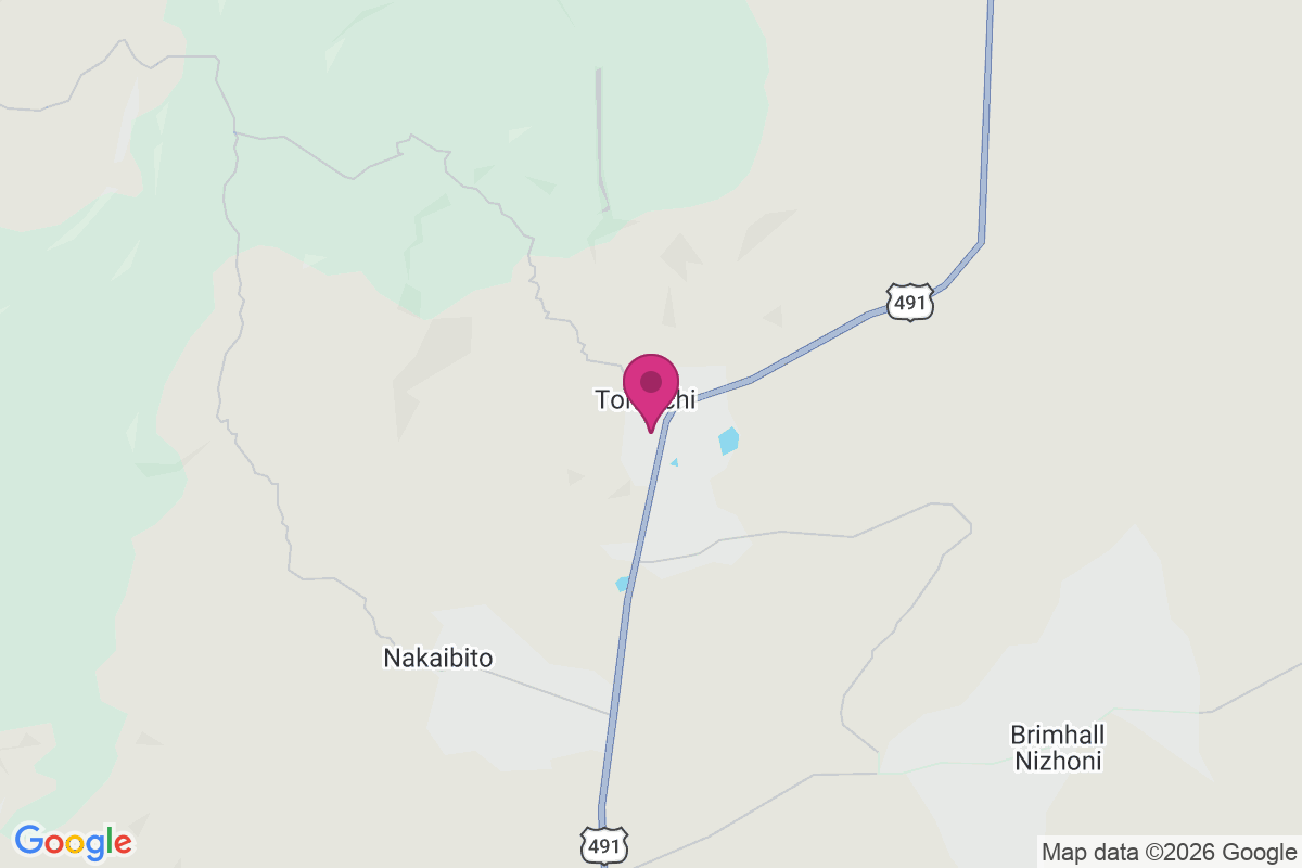 Tohatchi map