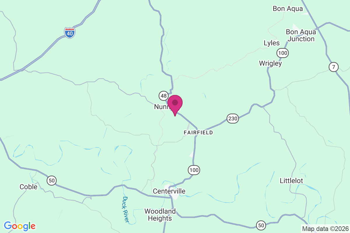Nunnelly map