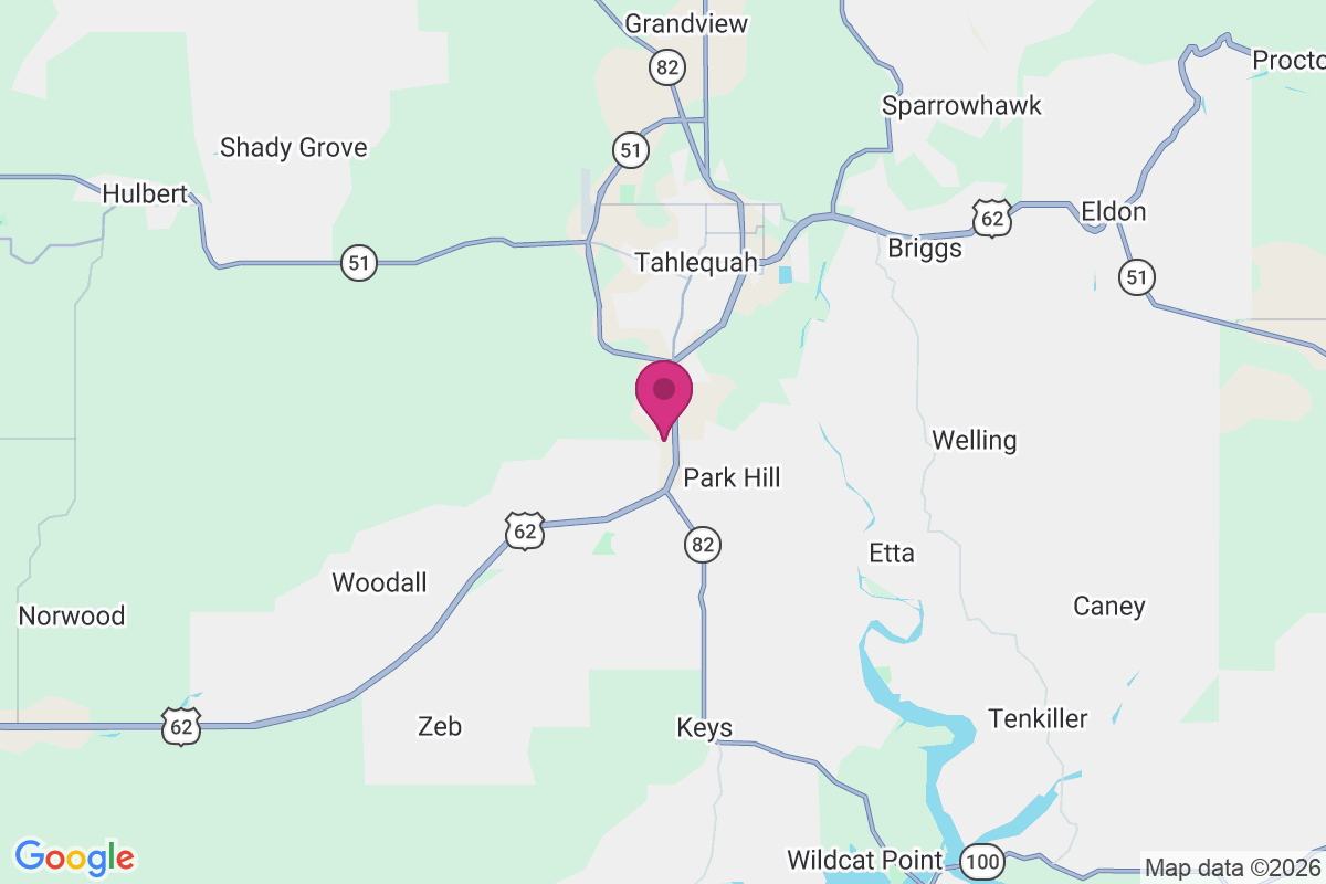 Green Country Estates map
