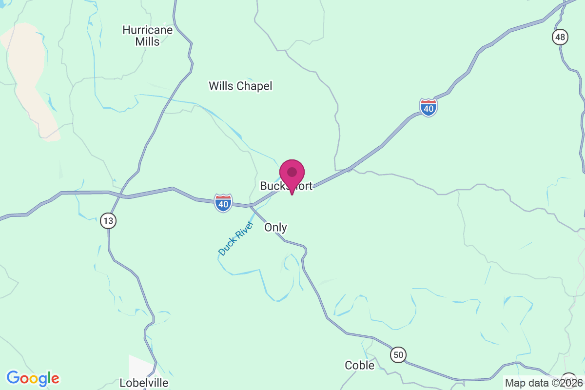 Bucksnort map