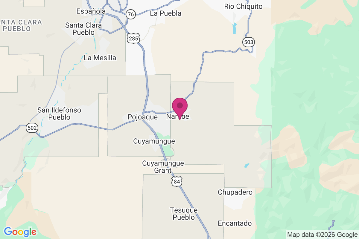 Nambe map