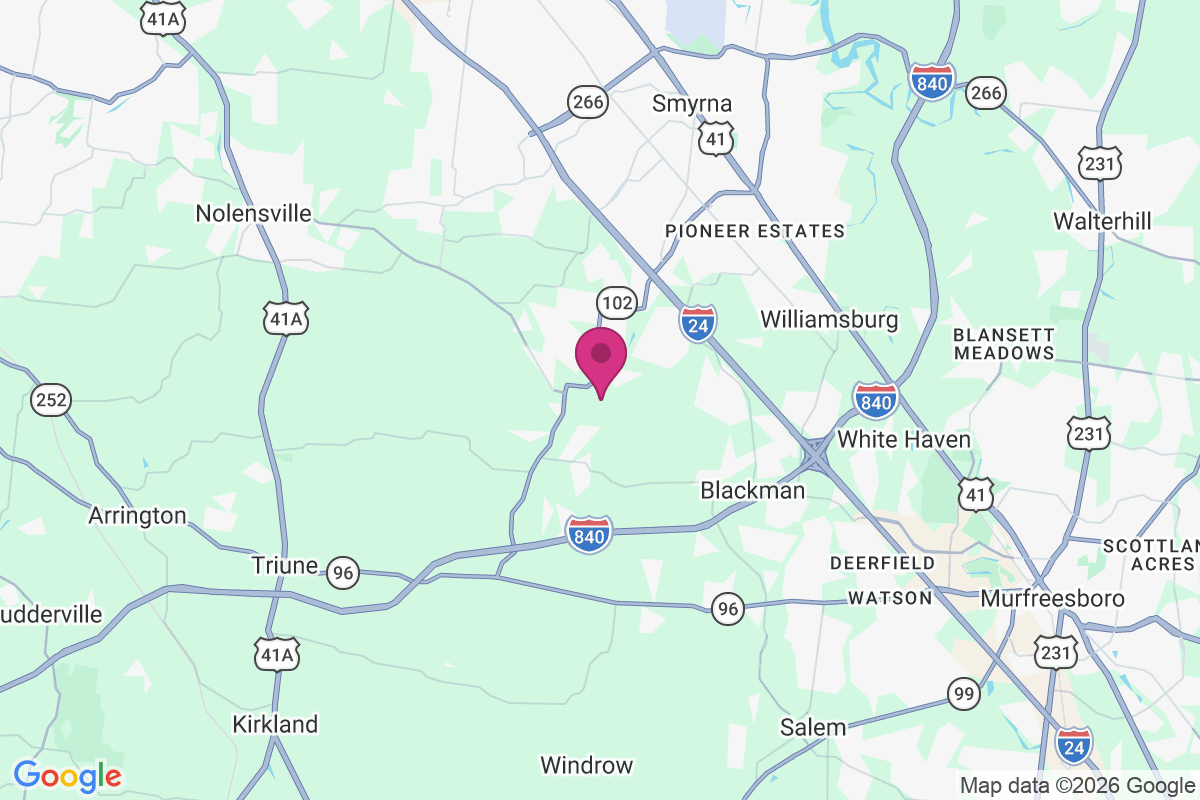 Southern Meadows map