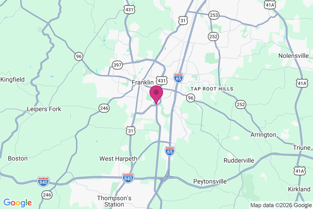 Carnton Plantation map