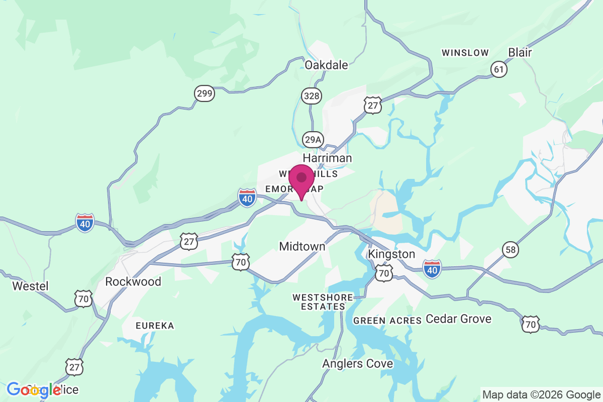 Emory Gap map