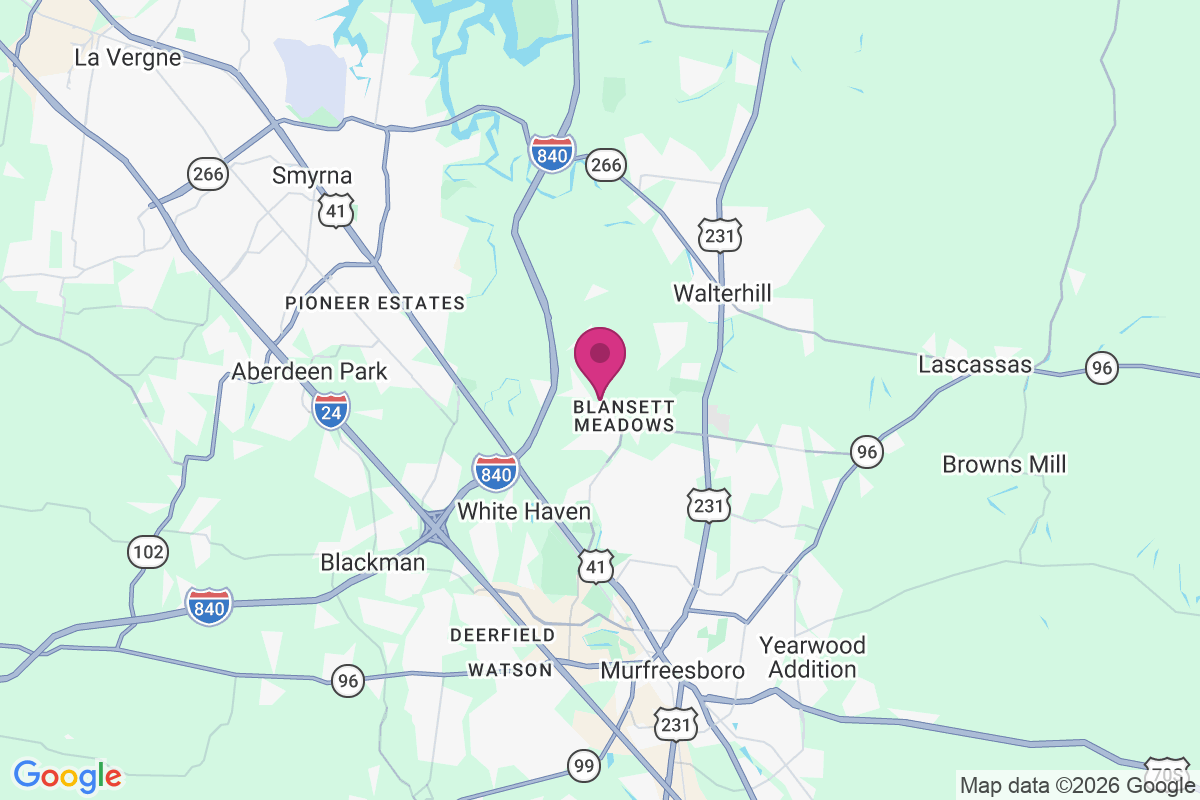 Nestledown Estates map
