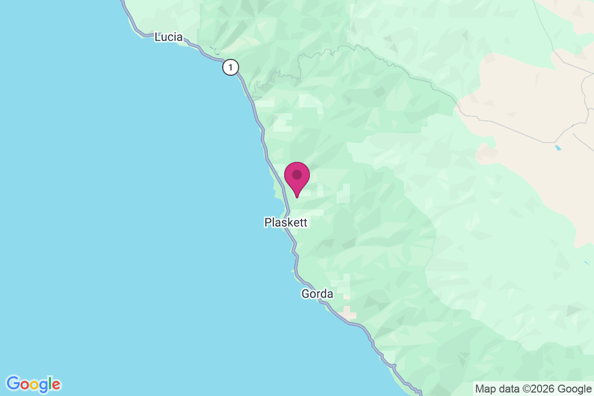 Gorda map