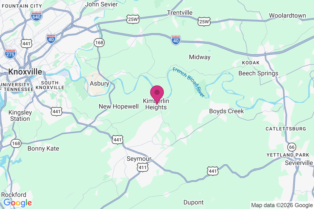 Kimberlin Heights map