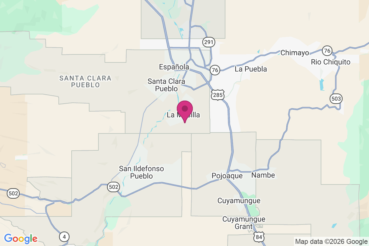 La Mesilla map