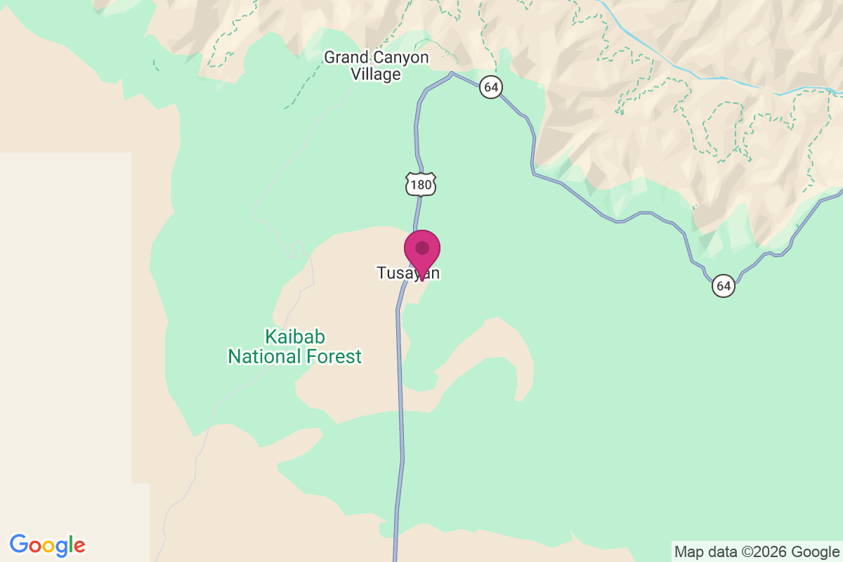 Tusayan map