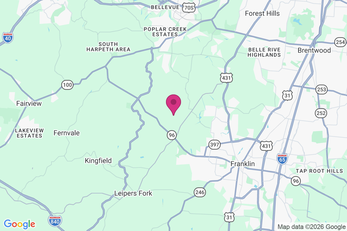 Forest Home Farms map