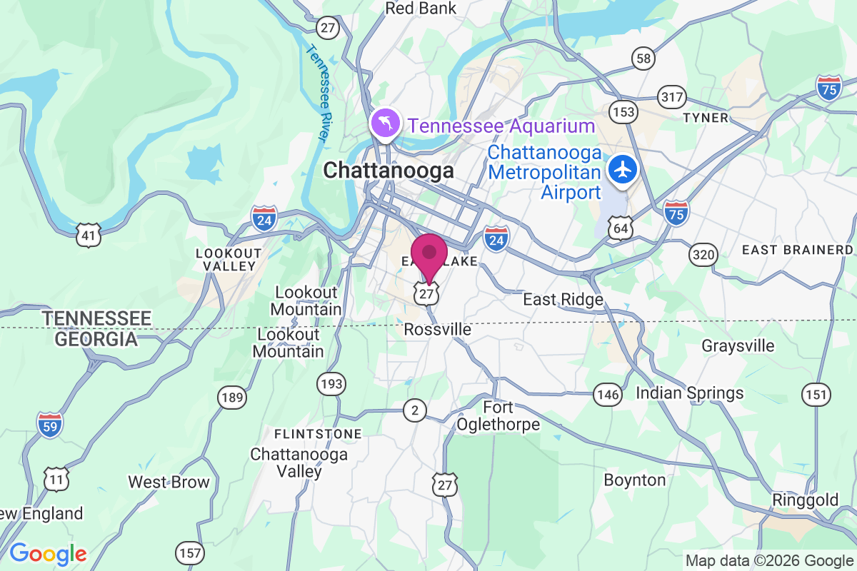 Clifton Hills map