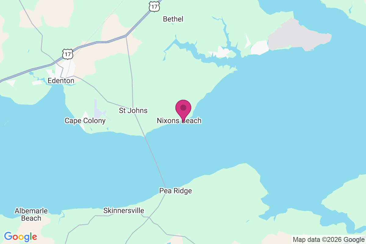 Nixons Beach map