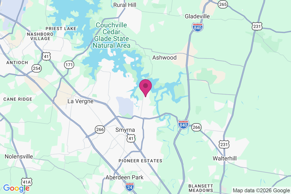 Weakley Hills map