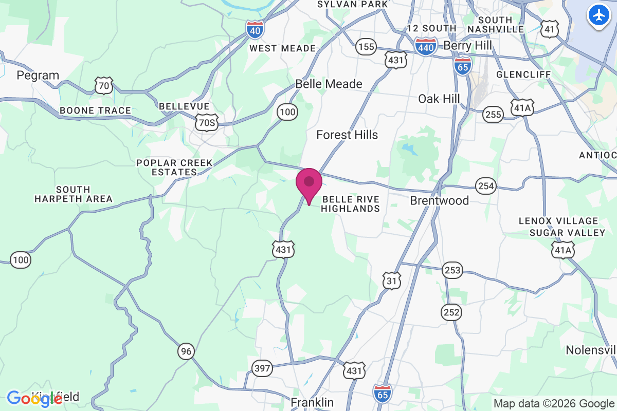 Hillsboro Valley map