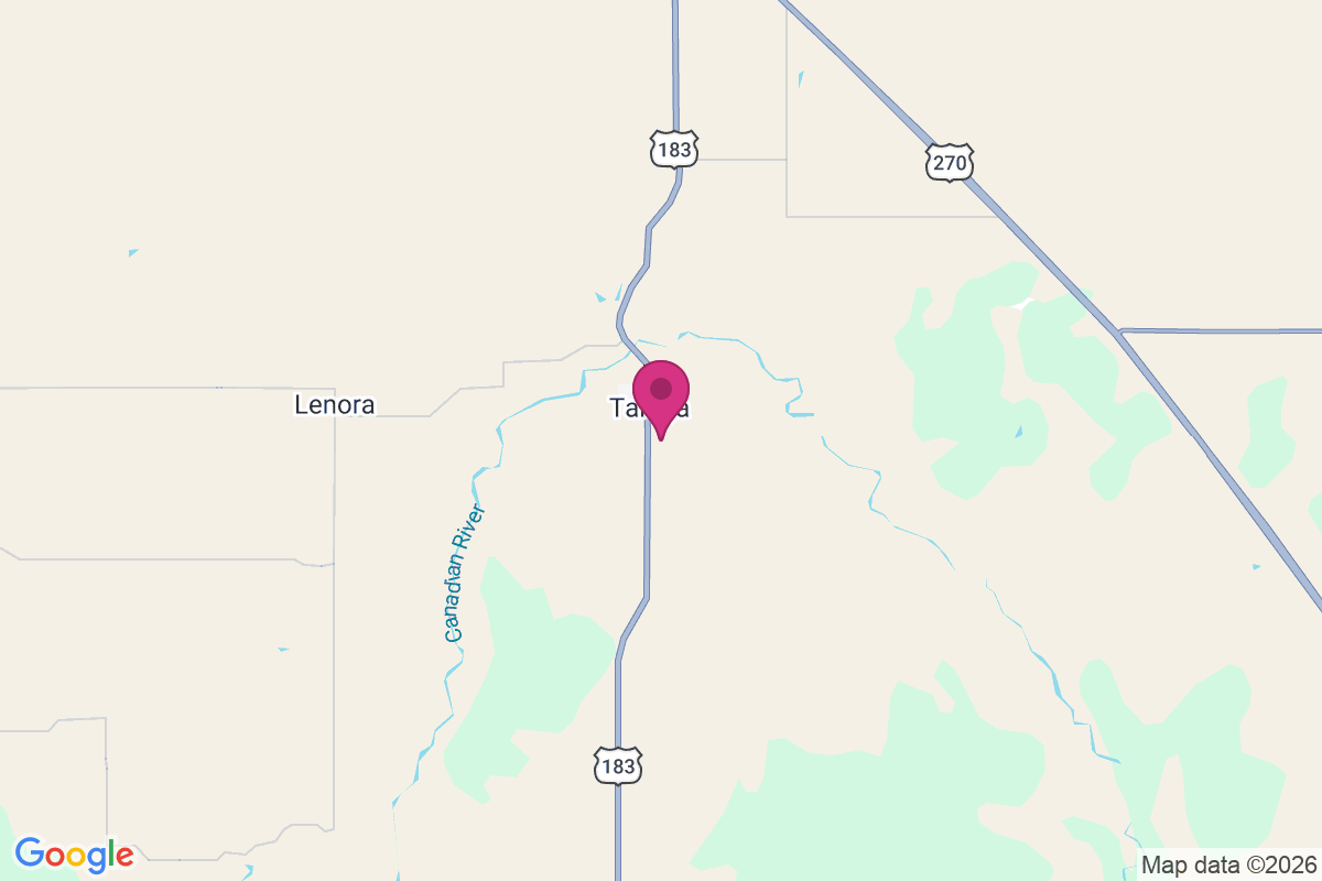 Taloga map