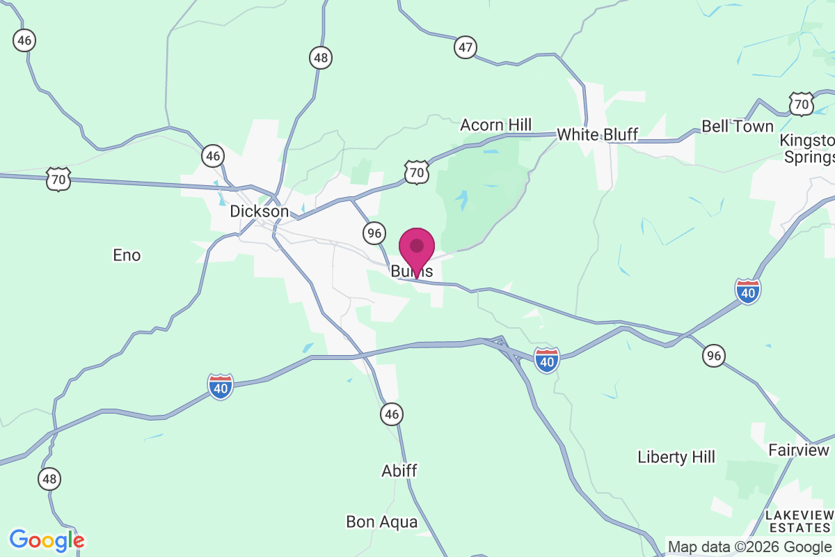 Burns map