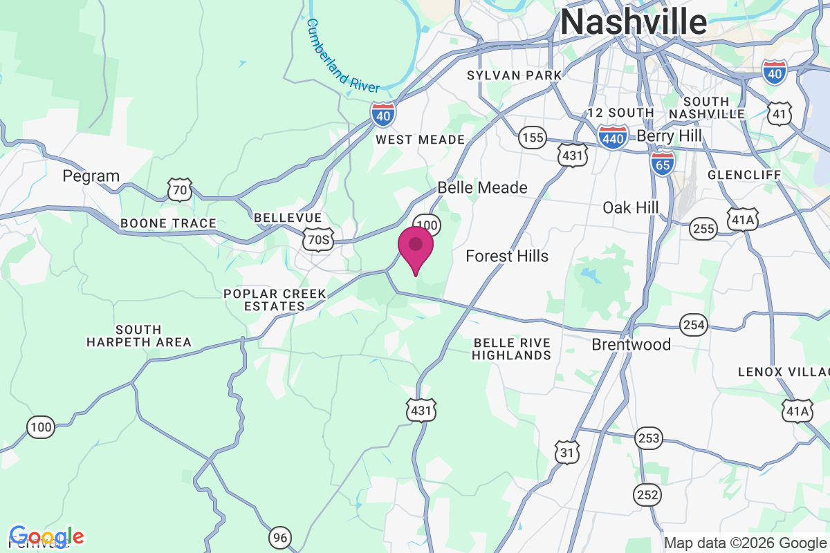 Vaughns Gap map