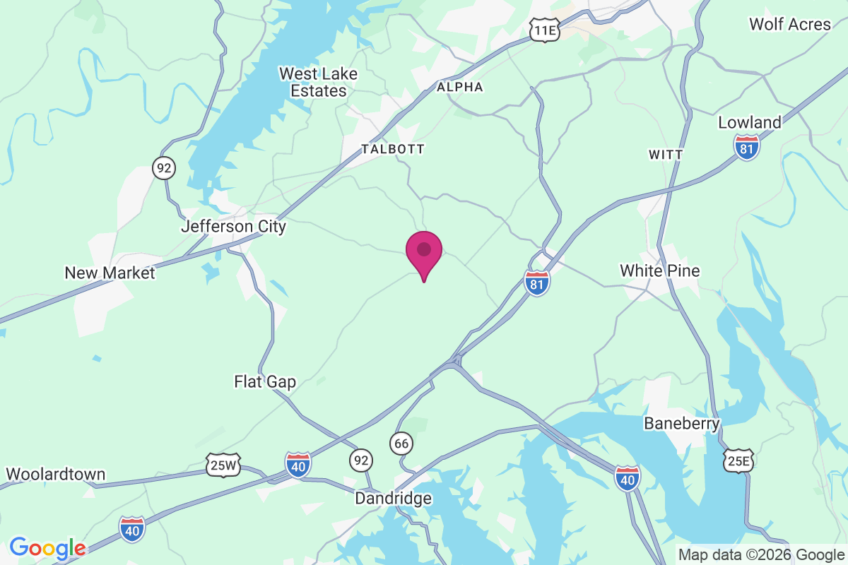 Colliers Corner map